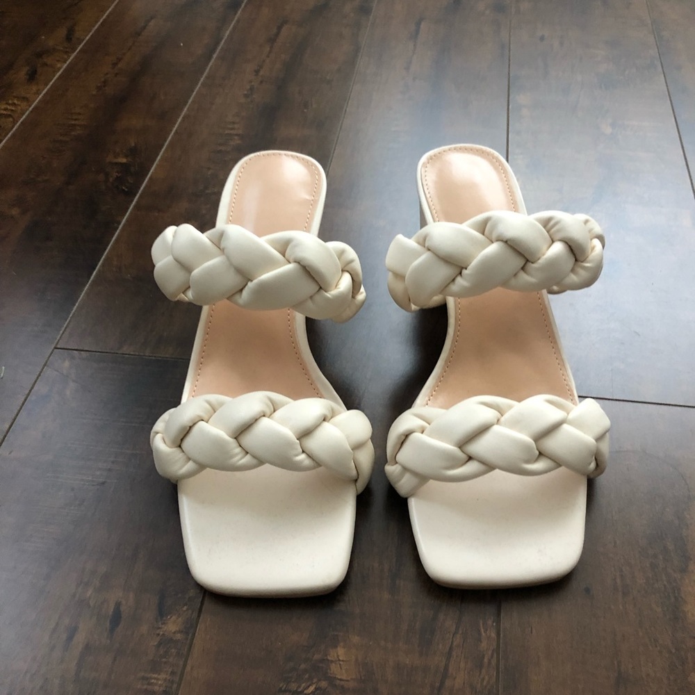 Braided sandals